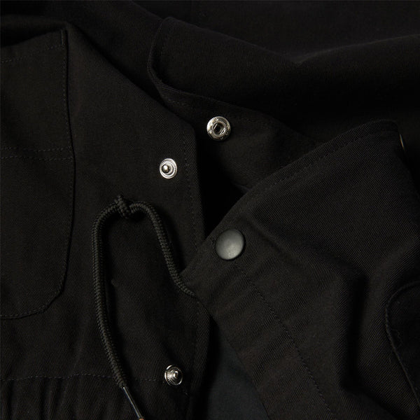 HUF 89 Twill Coaches Jacket (Black / White) - S