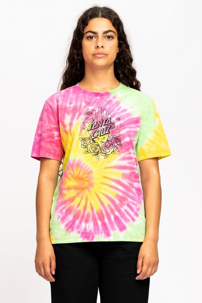 Santa Cruz Womens T-Shirt Cosmic Awakening T-Shirt - Psychedelic - Skatewarehouse.co.uk