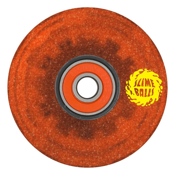 SlimeBalls Skateboard Wheels Frog Trips Light Ups OG 78a - Red