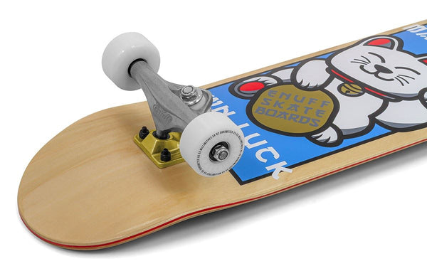 Enuff Lucky Cat SkateboardNatural Complete Skateboard - 8.0