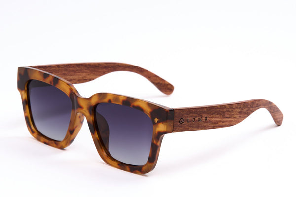 Luma Polzeath Recycled Sunglasses - Tortoise - Skatewarehouse.co.uk