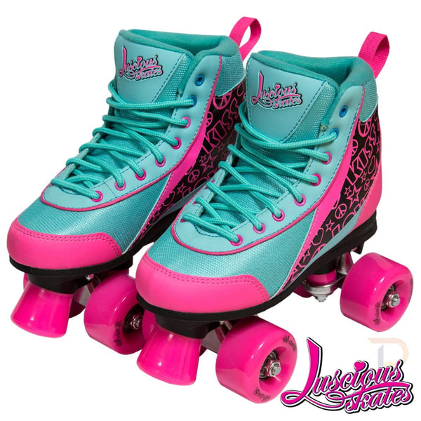 Luscious Retro Quad Skates - Summer Dayz - UK 12J (US 13)