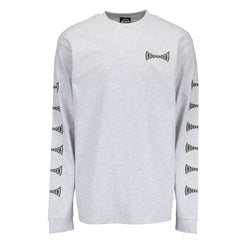 Independent Longsleeve T-Shirt Span L/S T-Shirt - Athletic Heather - Skatewarehouse.co.uk
