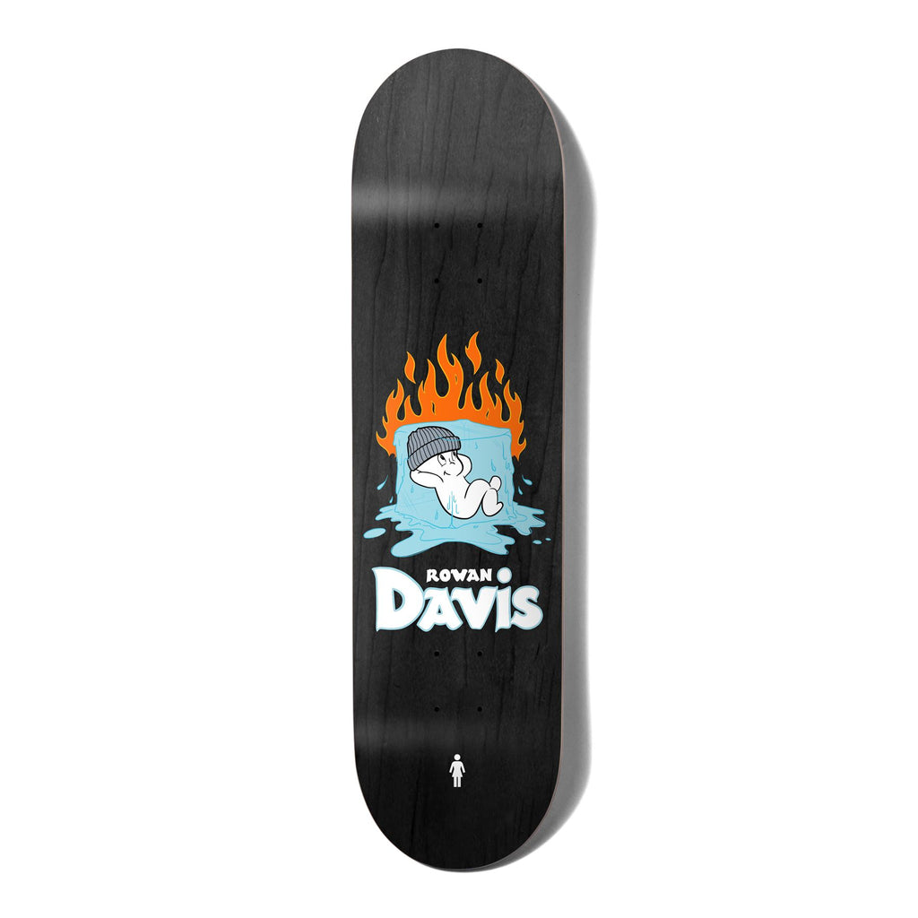 Girl Ice Cold One Off Rowan Davis Skateboard Deck - 8.5"