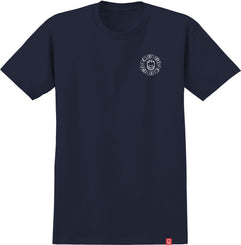 Spitfire Classic Swirl Paisley Tee (True Navy W / White Prints) - S