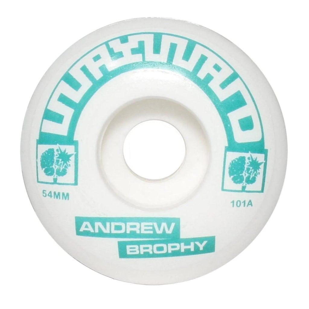 Wayward Classic Pro - Andrew Brophy (White / Green) Skateboard Wheels - 54mm