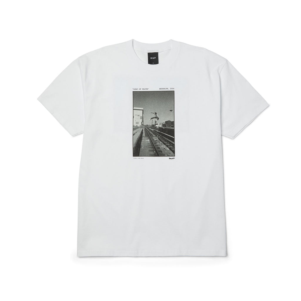 Taking The Leap SS Tee (White)