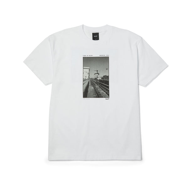 Taking The Leap SS Tee (White)