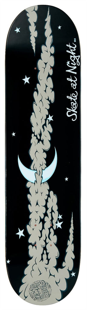 Drawing Boards Skate At Night Skateboard Deck - 8.0"