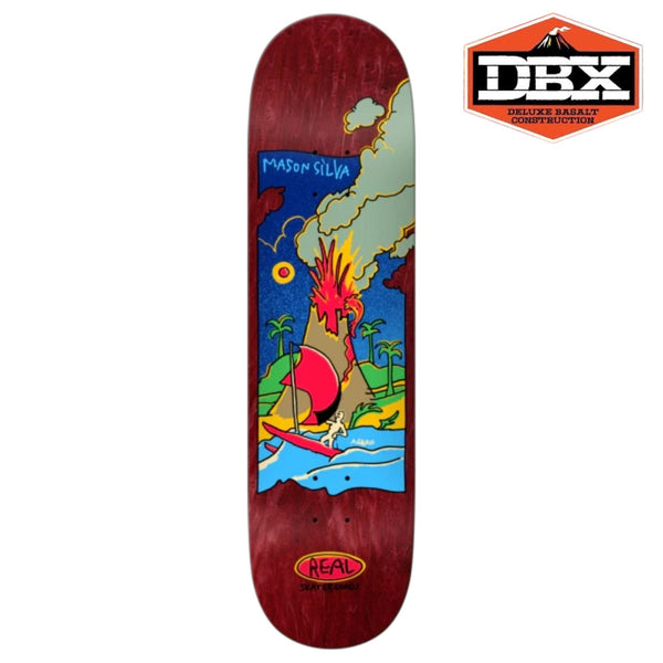 Real Mason - Volcano - Dbx (Multi) Skateboard Deck - 8.25