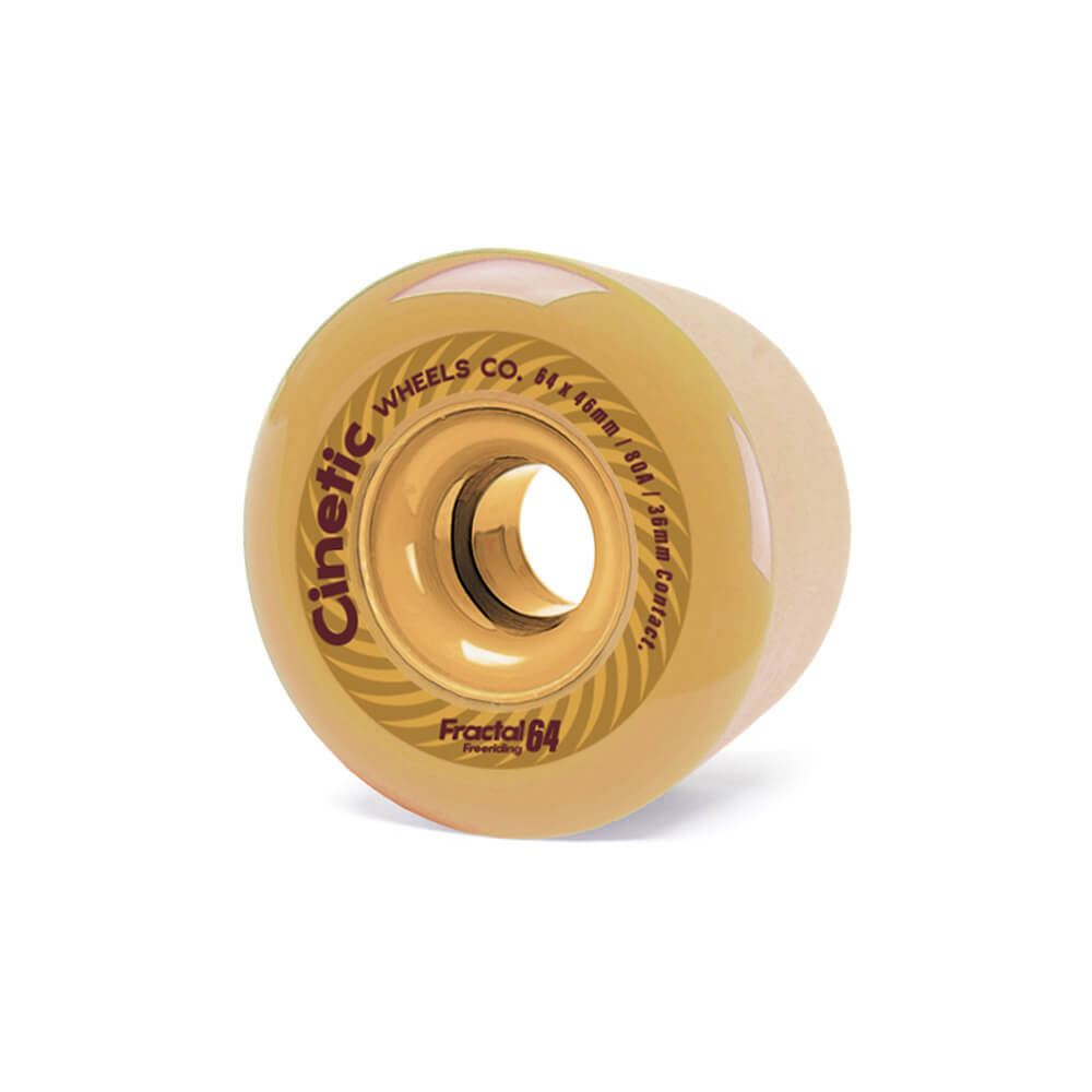 Fractal x46mm 80a Cinetic Pack Skateboard Wheels - 64mm