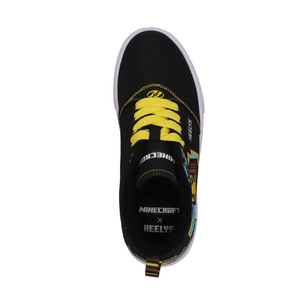 Heelys x Minecraft Pro 20 Prints MMC  - Black / Yellow - Skatewarehouse.co.uk