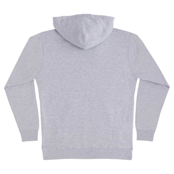 SCR x Thrasher Hoody Thrasher Screaming Logo - Grey Heather - Skatewarehouse.co.uk