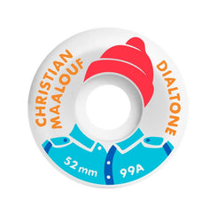 Dial Tone Maalouf Zissou Conical 99A Skateboard Wheels - 52mm