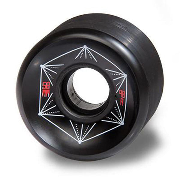 Carver Skateboards Roundhouse - Park - Black (95A) Skateboard Wheels - 58mm