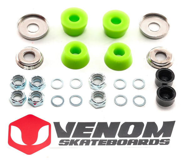 Venom Skateboards Truck Rebuild Kit - 80a Soft - Skatewarehouse.co.uk