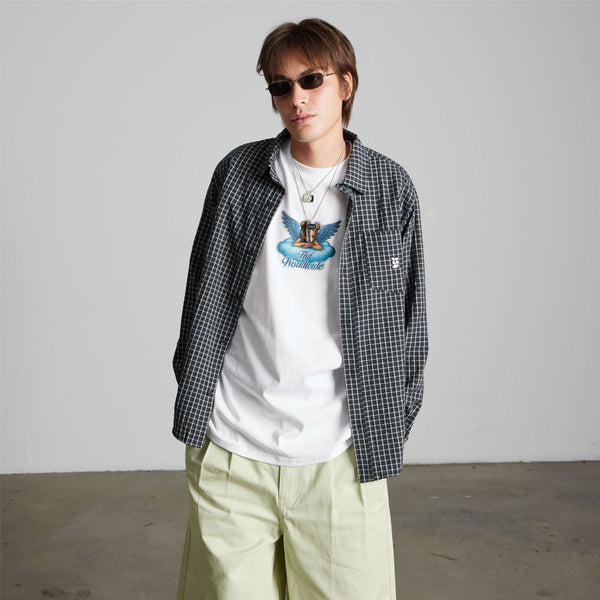 Megablast LS Woven Top (Black)