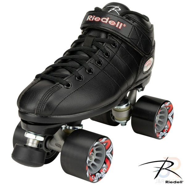 Riedell R3 Black Size Quad Skates - Skatewarehouse.co.uk