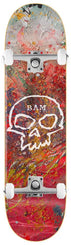 Zero Skateboard Bam Single Skull x Venom Custom Complete Skateboard - 8.5" - Skatewarehouse.co.uk