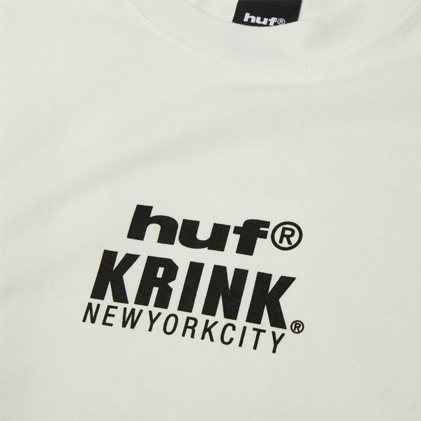 Huf x Krink OAM T-Shirt - White
