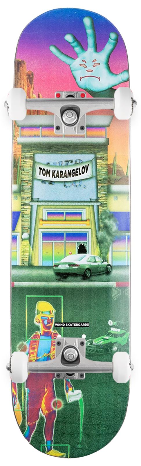 WKND Scorcho Tom Karangelov (CT) x Venom Custom Complete Skateboard - 8.25