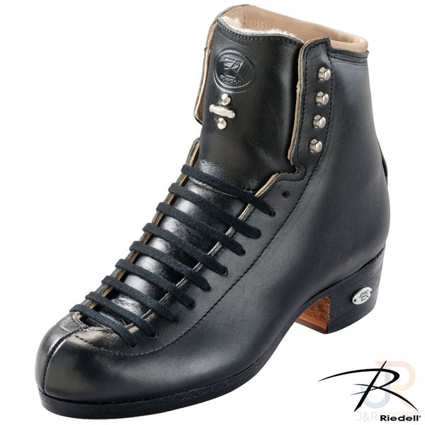 Riedell 336 TRIBUTE Skate Boots - Black - Medium Width Quad Parts