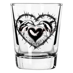 Jacuzzi Dolphin Logo 1oz Shot Glass Clear 6PK Accessories