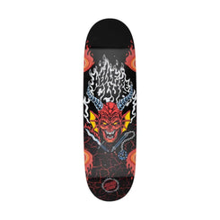Santa Cruz ST Stranger Things Hellfire Flame Skateboard Deck - 9.0"
