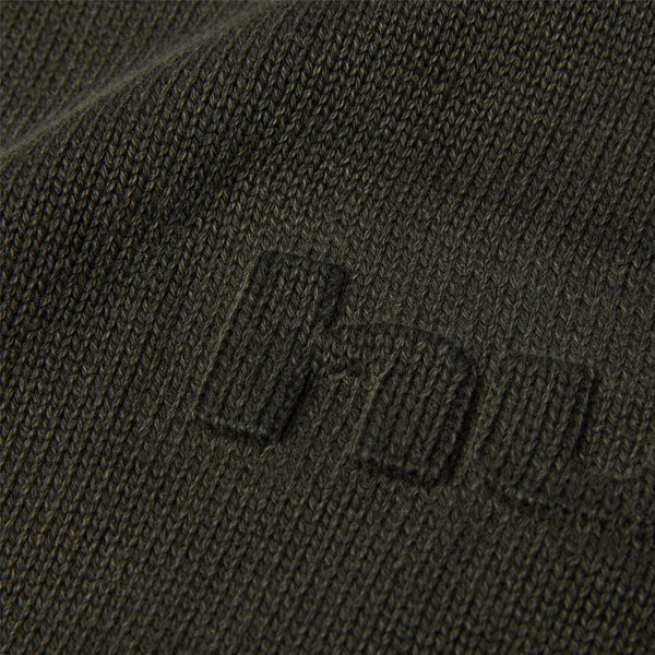 Pacific Wash Embossed Crewneck (Black)