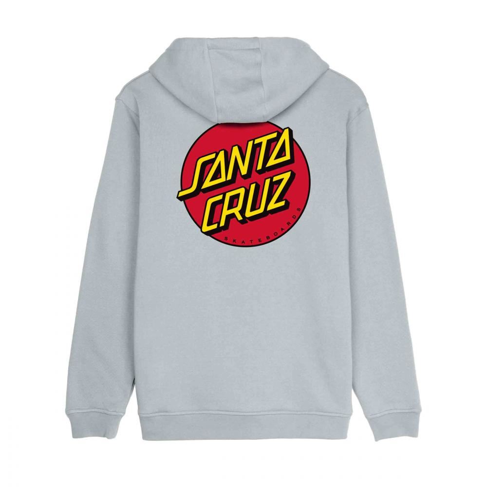 Santa Cruz Hood Classic Dot Chest Hood - Mist - Skatewarehouse.co.uk