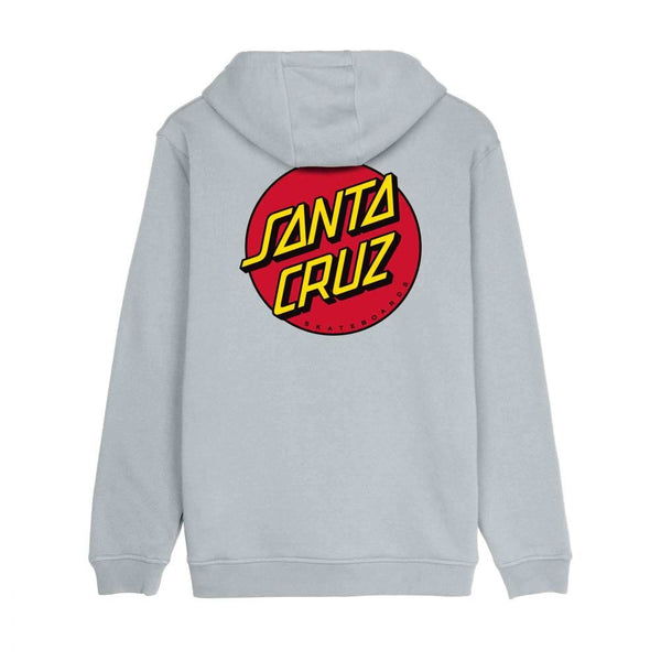 Santa Cruz Hood Classic Dot Chest Hood - Mist - Skatewarehouse.co.uk