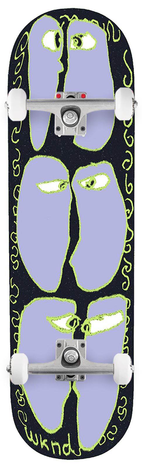 WKND 'Enzyme' Team Board (WB) B.E.E.F. DECK TECHNOLOGY (Basalt Energized Enzyme Fibers) x Venom Custom Complete Skateboard - 8.25