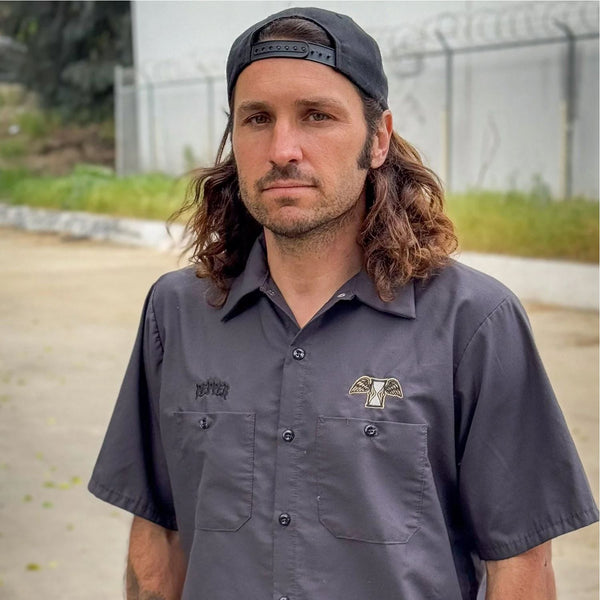 Pepper Andrew Allen button-Up Embroidered Workshirt