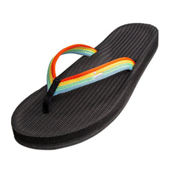 Indosole - Womens Flip Flops - Easy Living - Rainbow Shoes