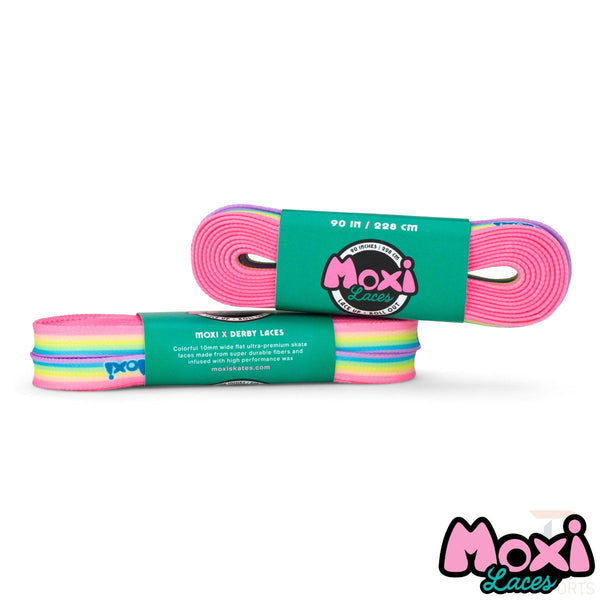 Moxi X Derby Laces - Rainbow - 90