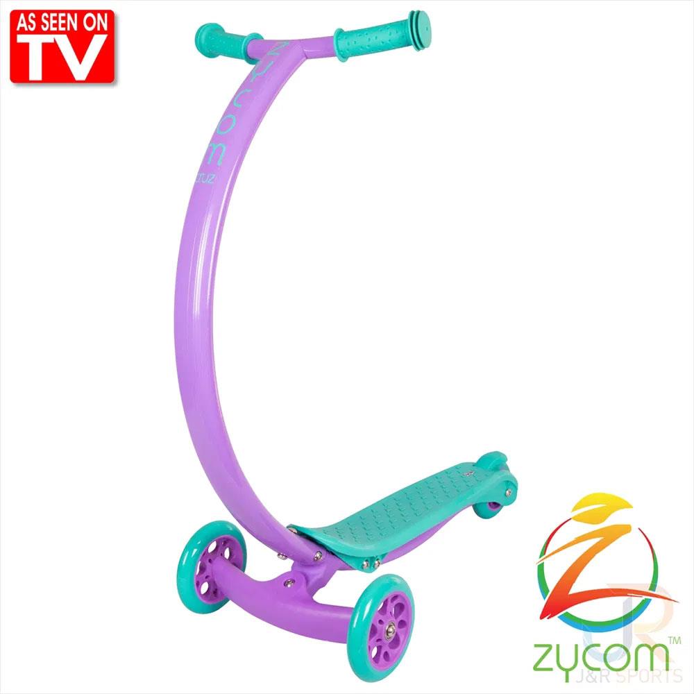 Zycom C100 Cruz - Purple / Turquoise Complete Scooter - Skatewarehouse.co.uk