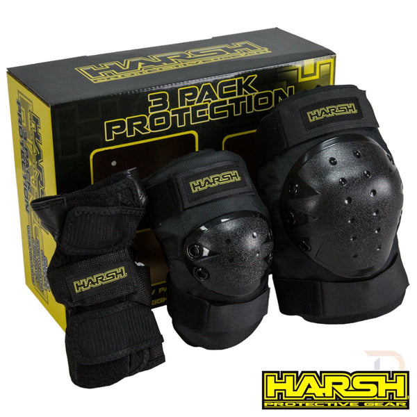 Harsh 3 Pack Combo Protection Protective Gear