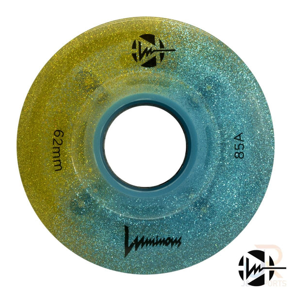 Luminous LED Quad Wheel - Sunny Sky - 62mm / 85a (Unit)