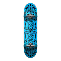 Speed Demons Bandana Blue / Black Complete Skateboard - 8.5"