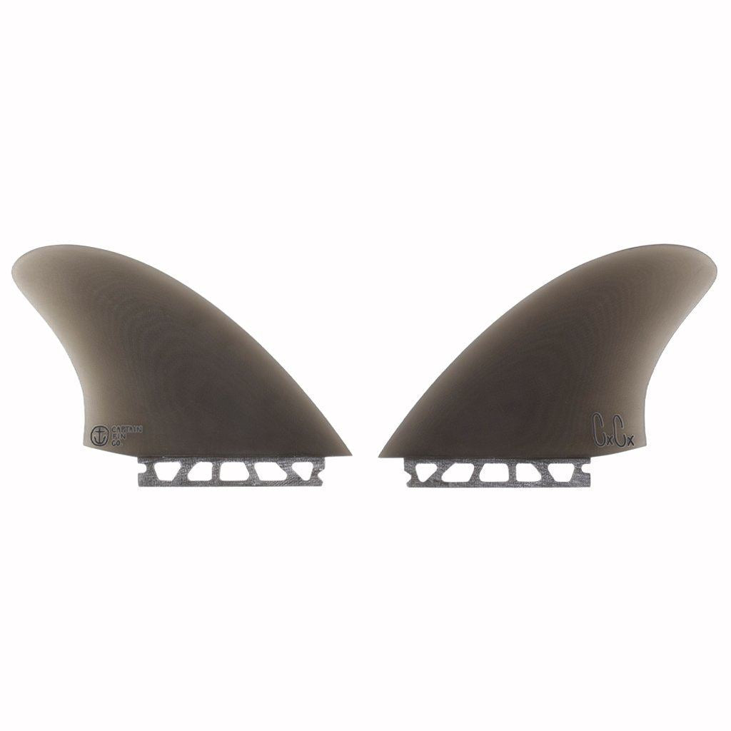 Captain Fin Co - Christenson Twin Keel - Large - Smoke (Futures) - L