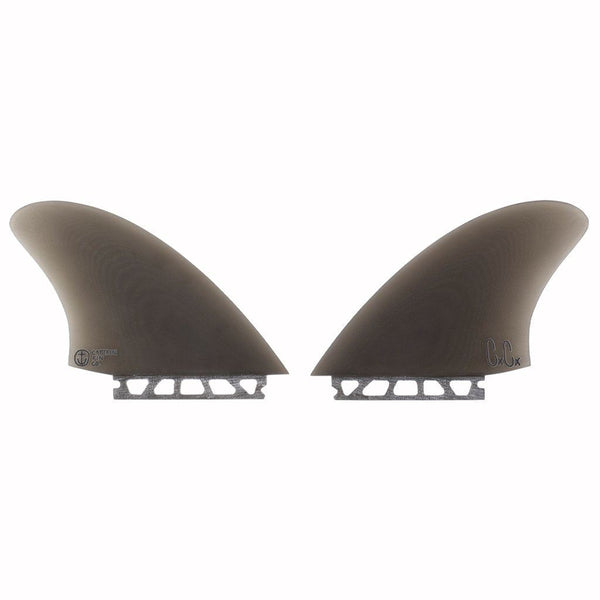 Captain Fin Co - Christenson Twin Keel - Large - Smoke (Futures) - L