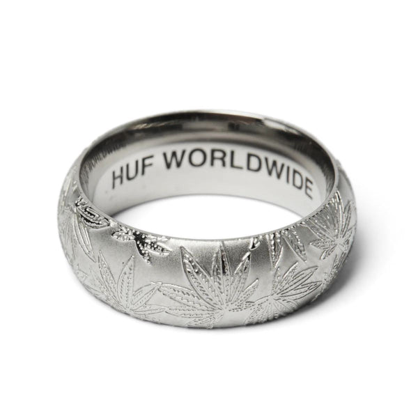 HUF Plantlife Band (Silver) Skateboard Deck - 9.0