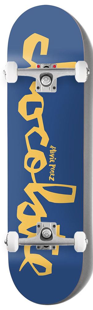 Chocolate OG Chunk W42 Stevie Perez x Venom Custom Complete Skateboard - 8.0