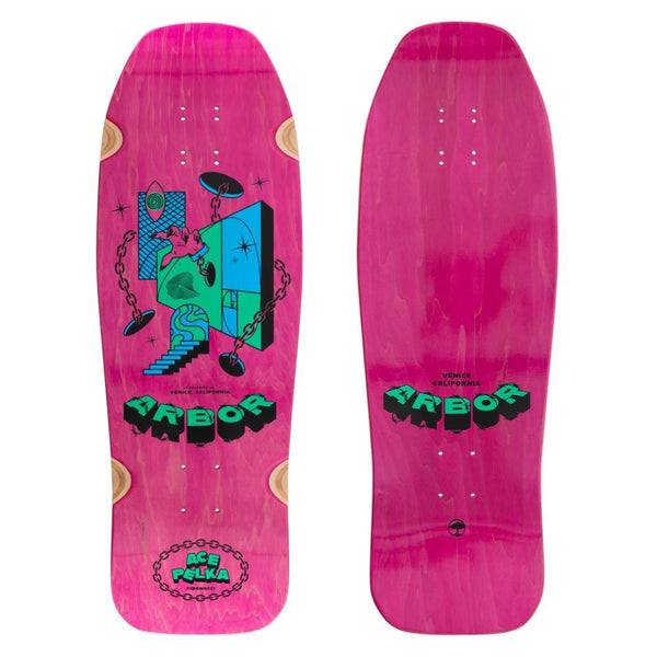 Arbor Ace Pelka 10.0 Fibonacci Skateboard Deck - 10.0