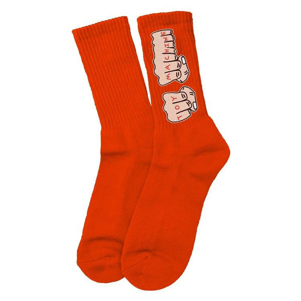 Toy Machine Fists Sock Orange