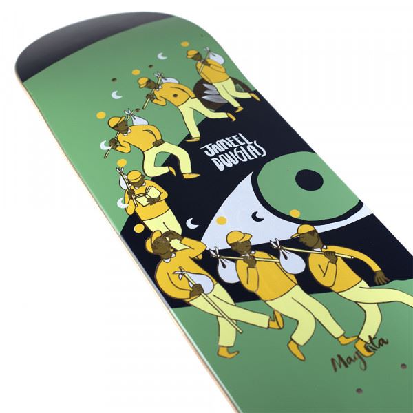 Magenta Jameel Douglas Extravision  Skateboard Deck - 8.5