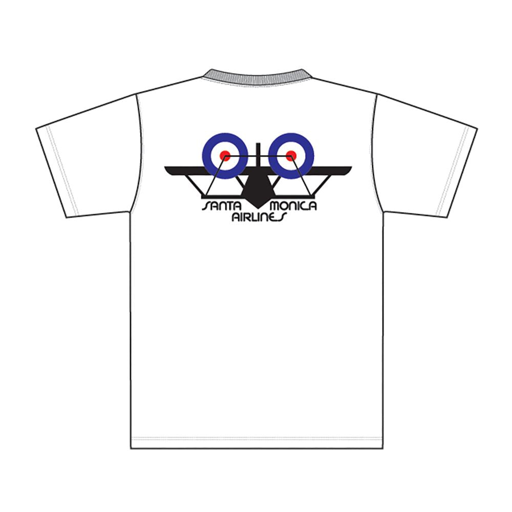 A Bi-Plane Tee White - Skatewarehouse.co.uk