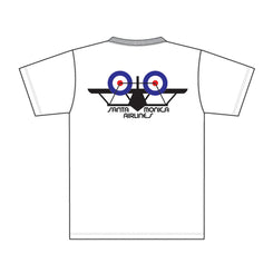 A Bi-Plane Tee White - Skatewarehouse.co.uk