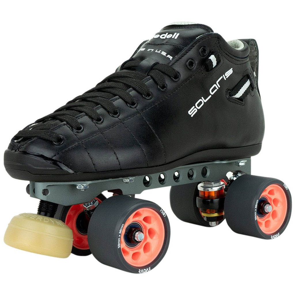Riedell Solaris PRO V2.0 - Black - Width C / AA Quad Skates