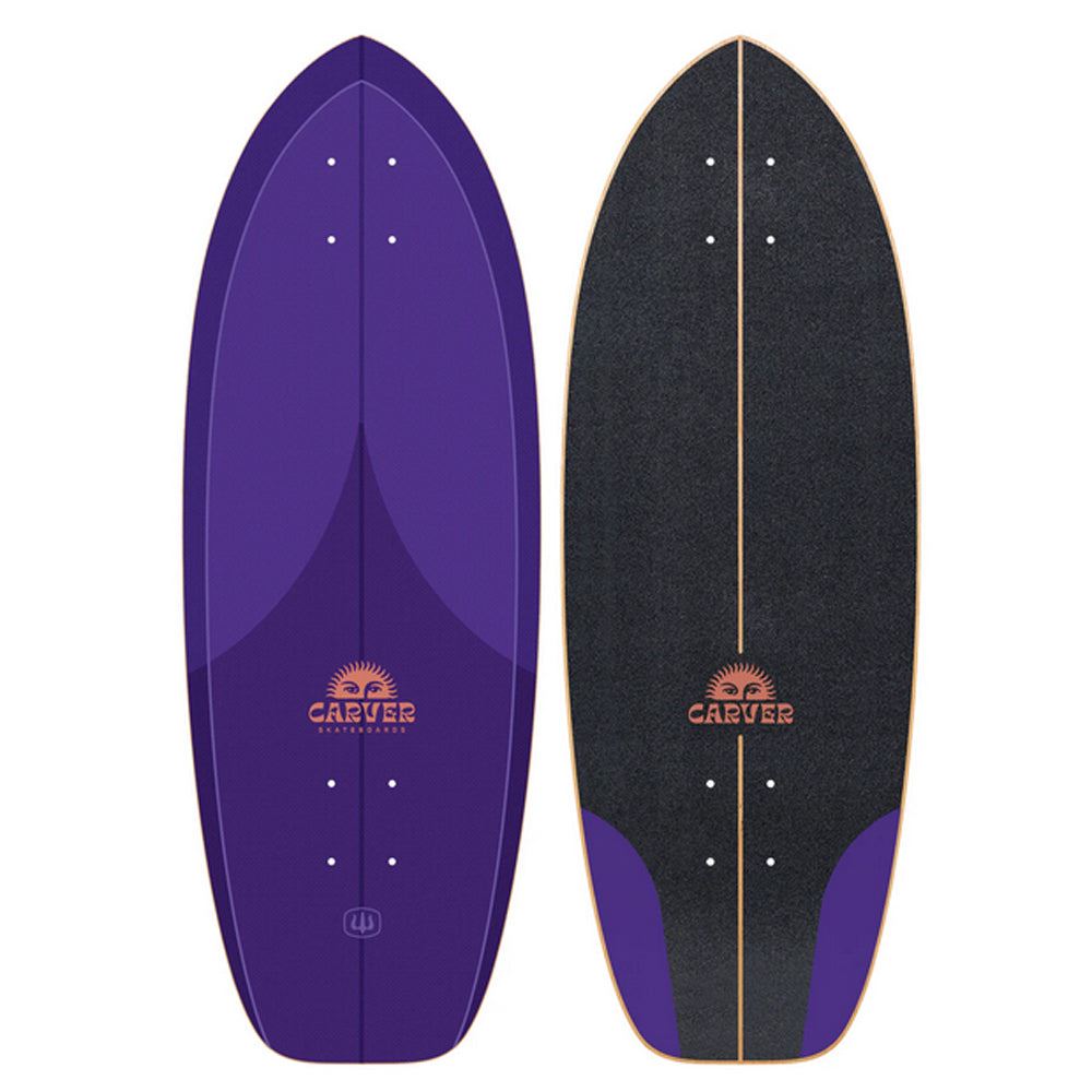 Carver Skateboards 28" Purple Haze Surfskate Deck